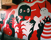 mural for Red Emperor bar