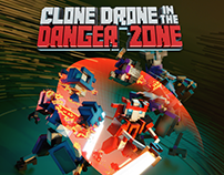 Key Art for Clone Drone in the Danger Zone