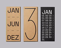 Typographic Calendar 2023