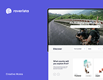 Roverista Travel Guide: Webdesign