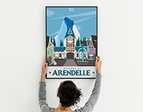 Kingdom of Arendelle - Frozen Land Poster