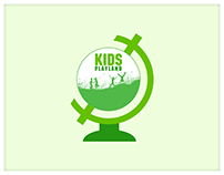 Logo Design | Kids Playland | Vintage