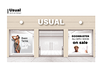 Retail Advertisement + Signage Graphic Design