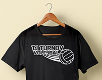 T-Shirt Design (Volleyball Team, Turnov CZE)