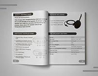 Orion Wireless Speaker. User Manual design