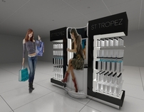 St. Tropez In Store Retail and Spray Unit