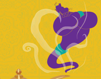STAGES ST. LOUIS' Theater Logo: Aladdin
