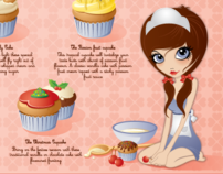 Cupcake flavor chart