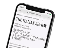 The Italian Review - Il Saggiatore