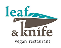 Веганский ресторан "лист и нож"