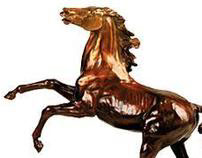 Custom Bronze Horse Statues | Custom Animal Bronzes