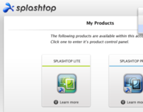 Website Design - Splashtop New Website