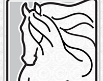 Powerful Flow Horse Logo