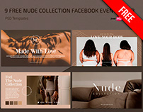 FREE NUDE COLLECTION FACEBOOK EVENT COVER TEMPLATE