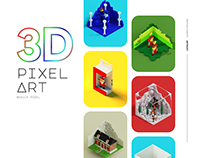 NFT's 3D Pixel Art