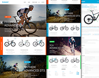 Giant Bicycle Website Redesign