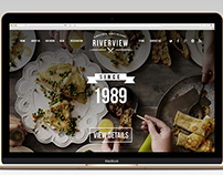 Riverview Restaurant / Web Design