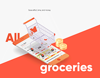 All groceries Mobile App | UI/UX
