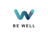 Be Well logo and branding
