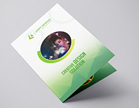 Creative bi-fold brochure design