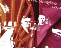 Baskeyfield Motors- Wall Art and folder design