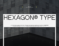 Hexagon Type | Landing Page Design