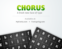 Chorus Typeface