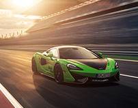 Wrapping Design for McLaren 570S