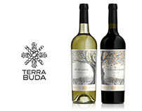 Terra Buda Wine Label Design
