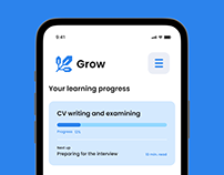 Grow app UI project