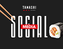 Tamashi Sushi Social Media