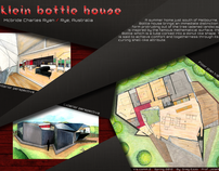 Klein Bottle House (mock presentation and rendering)
