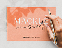 MACKLE | Serif & Handwriting Script Font