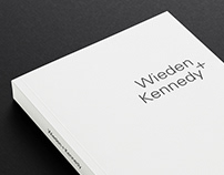 Wieden+Kennedy Premium Book