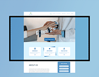 Website UX/UI Design | Landing Page