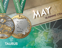 Taurus running medal