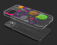 iPhone 12 clear case mockup