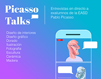 Picasso Talks-Entrevistas online