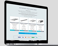 Website design for a concrete manufacturer