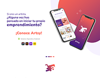 Proyecto Artsy - UX/UI - App Design