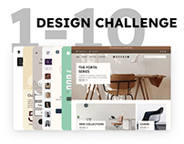 30 Day UX/UI Design Challenge (Days 1-10)