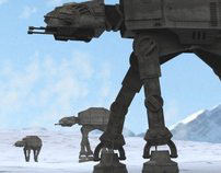 Star Wars Episode V - Battle of Hoth | 3D Animation