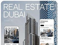 Real estate agency in Dubai UI/UX design