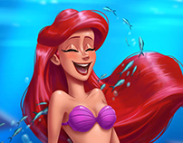Ariel, the little mermaid !