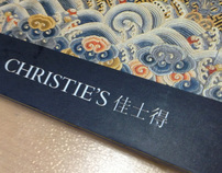 CHRISTIE'S Brochure for Chinese Work of Arts Department