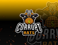Corrupt Rats Logo Template