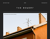 Web Design & Development - The Bowery