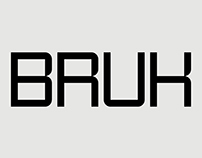 BRUK - Typeface