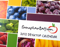 2012 Desktop Calendar for Souplantation