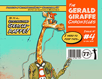 Gerald Giraffe - Ink Drawing